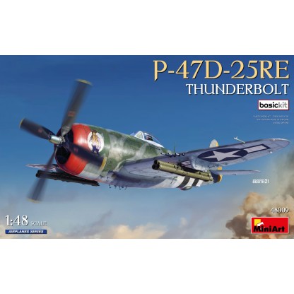 P-47D-25RE THUNDERBOLT. BASIC KIT 1/48